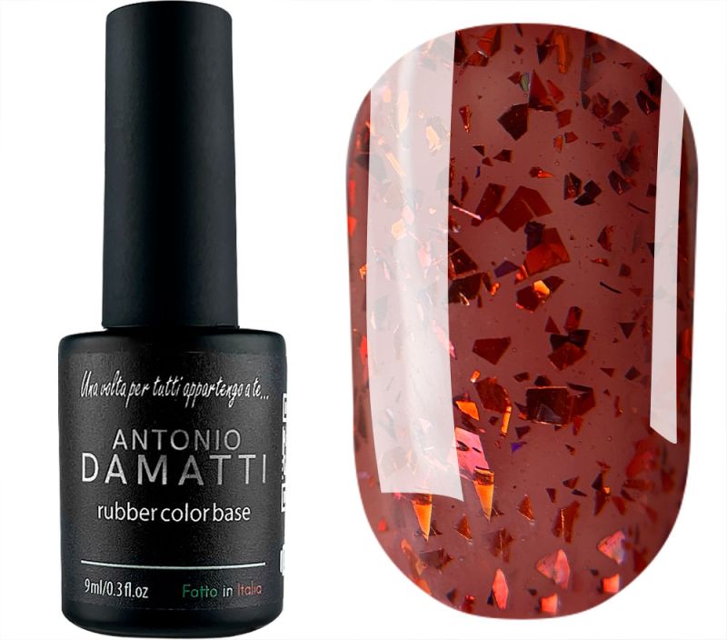 Antonio Damatti База для нігтів Rubber Color Base №038 Gold Leaf