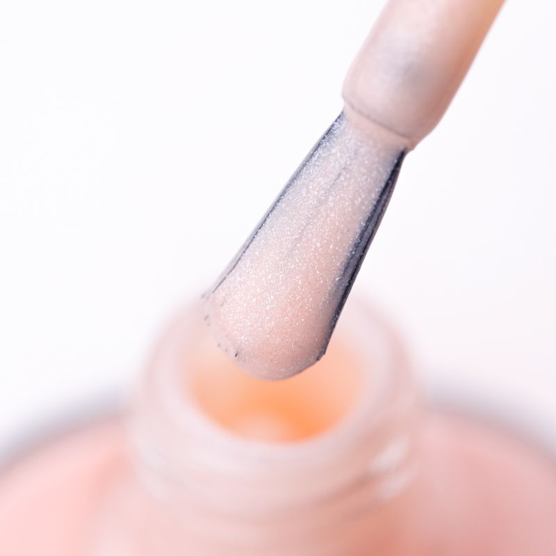 CND Лак для нігтів Vinylux Weekly Polish №118 Grapefruit Sparkle (ніжно-рожевий з подрібненою слюдою), 15мл