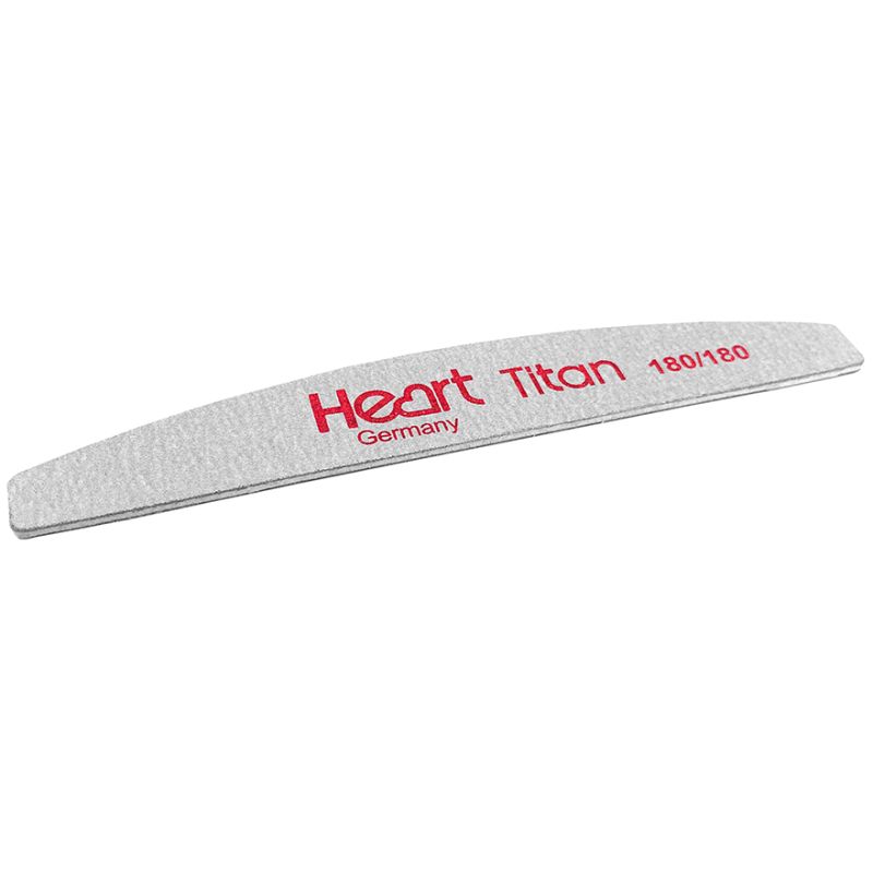 HEART Пилка для ногтей Half TITAN 180/180