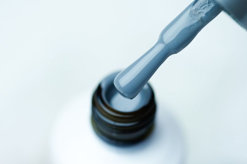 Atica Shark GP127 gel-varnish (gray, enamel), 7.5 ml