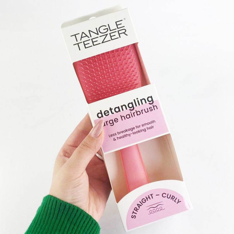 Tangle Teezer Hairbrush The Ultimate Detangler Large Salmon Pink