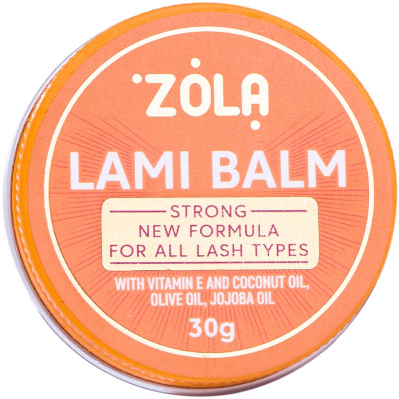 ZOLA LAMI BALM ORANGE Клей без клея для ламинирования ресниц, 30 мл