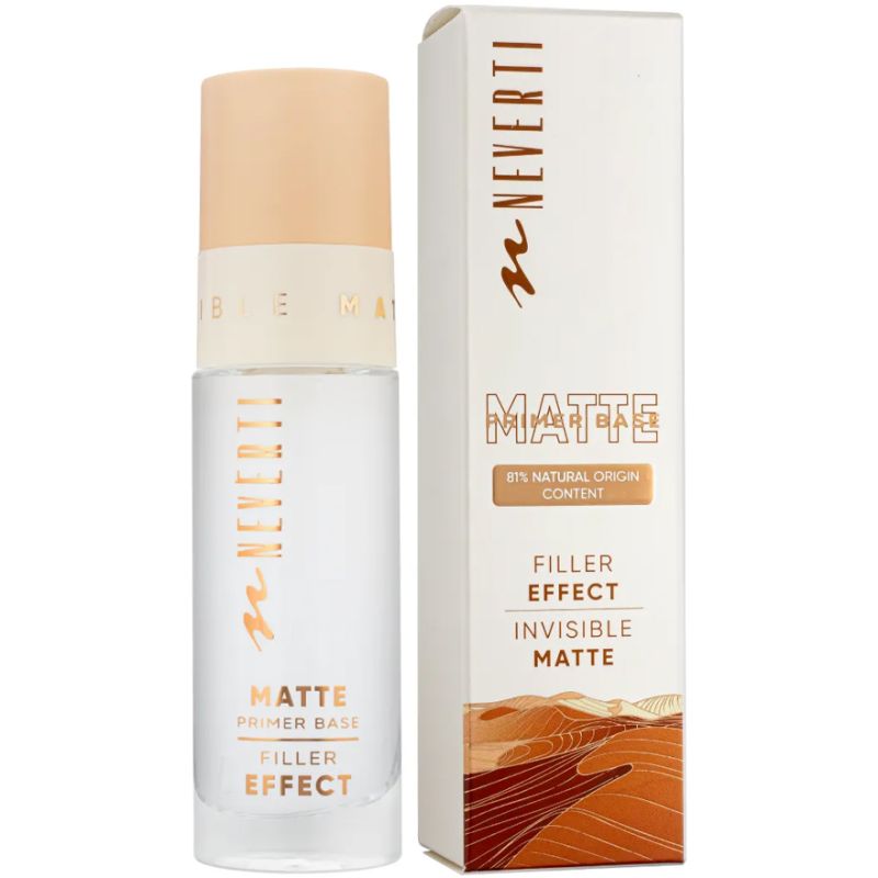 NEVERTI База матирующая Matte Primer Base, 32 мл