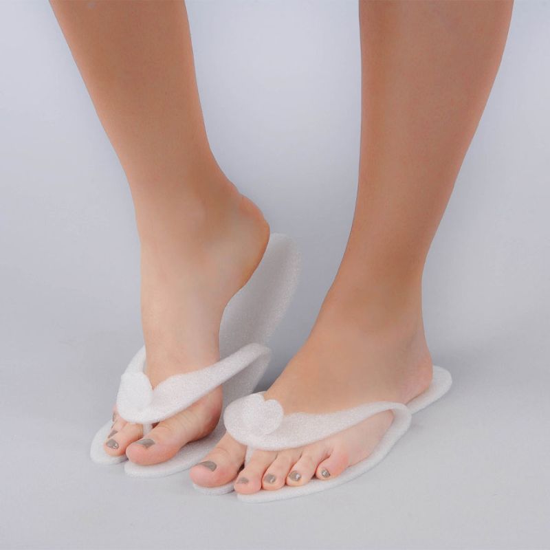 Panni Mlada Slippers disposable ECONOMY, white (25 pairs)