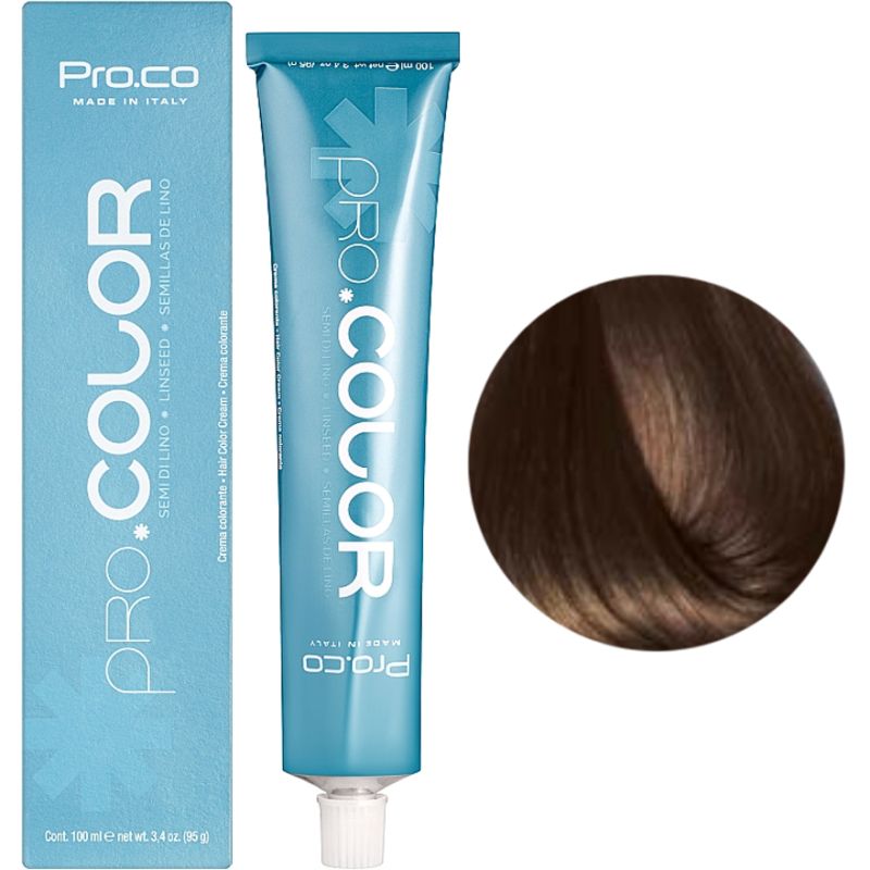 PRO.COLOR Краска для волос 5/0 каштановый светлый, 100 мл