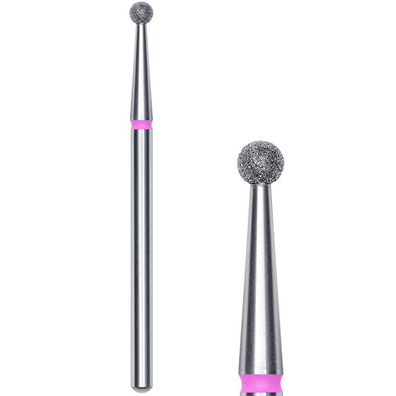 Staleks Pro - Cutter diamond ball red diameter 2.5 mm