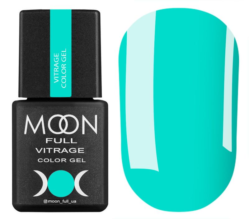 MOON FULL Gel nail polish Vitrage Collor Gel No. 04, 8 ml