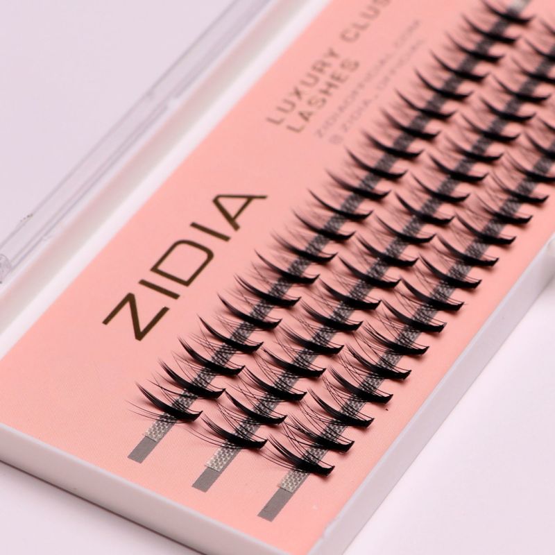 Zidia Cluster lashes 16D KIM C 0,10 (3 ленты, размер 10 mm)