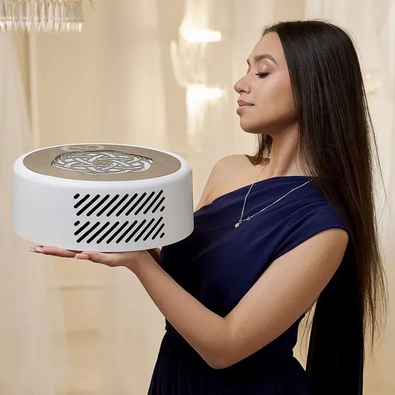 Jacky Витяжка для манікюру Ring, біла (гарантія 5 років)