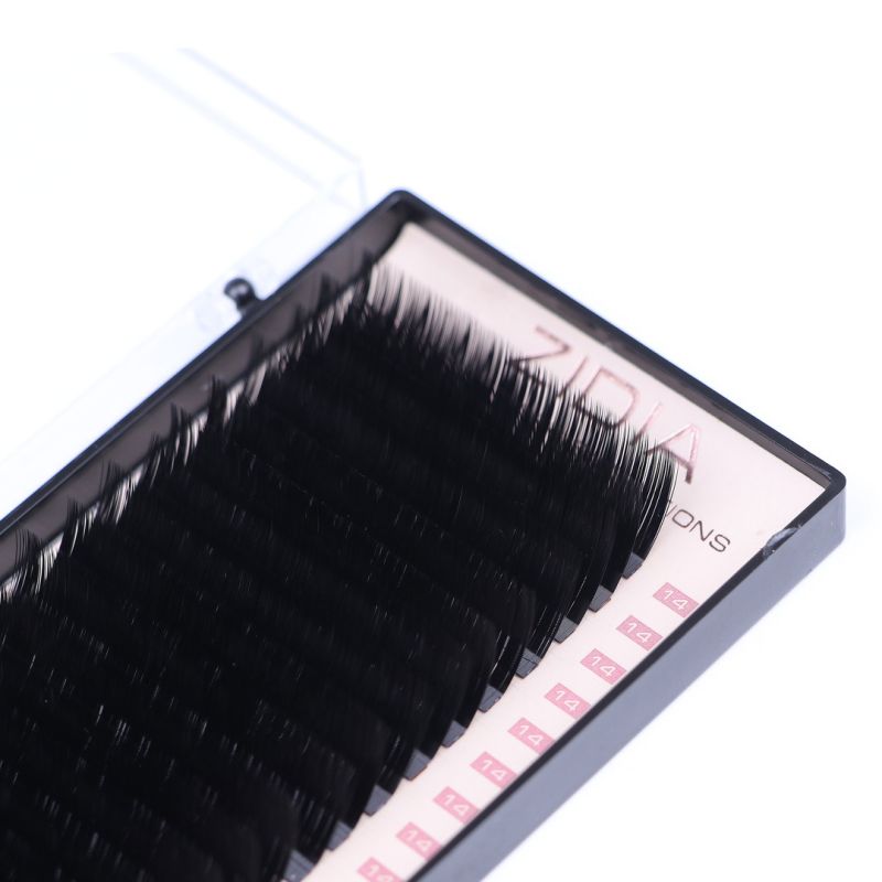 ZIDIA Premium Lash Extensions - ресницы для наращивания (20 лент) L0,1 х 14 мм