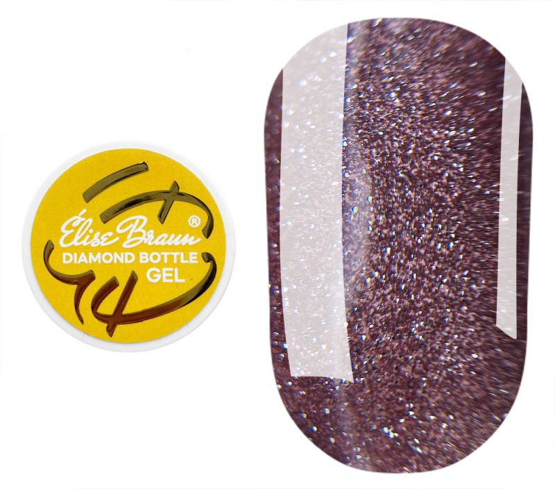 ELISE BRAUN DIAMOND BOTTLE GEL Гель для нігтів №13(без пензлика), 15 мл