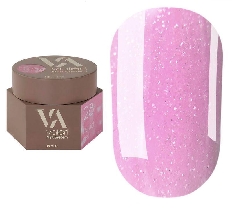 Valeri Гель для нігтів Liquid Gel 28, 15 мл