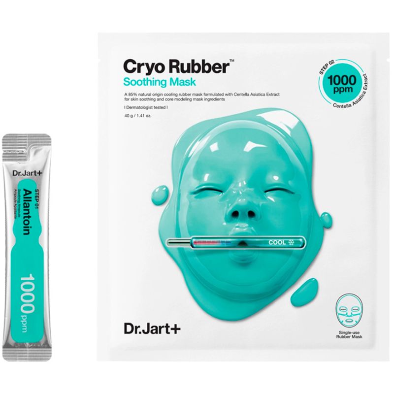 Dr. Jart + Cryo Rubber with Soothing Allantoin Alginate Allantoin Face Mask, 4 g + 40 g
