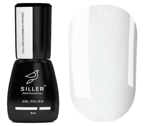 Siller Nail Base Cover Milky Shine No. 01, 8 ml