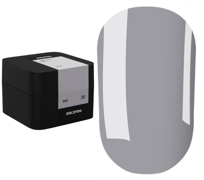 BIBLIOTEKA Моделирующий гель Builder Gel № 15 Ash - Пепел, 30 мл