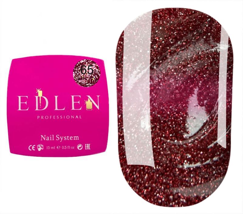Edlen Гель для ногтей Builder gel Flash 65, 15 мл