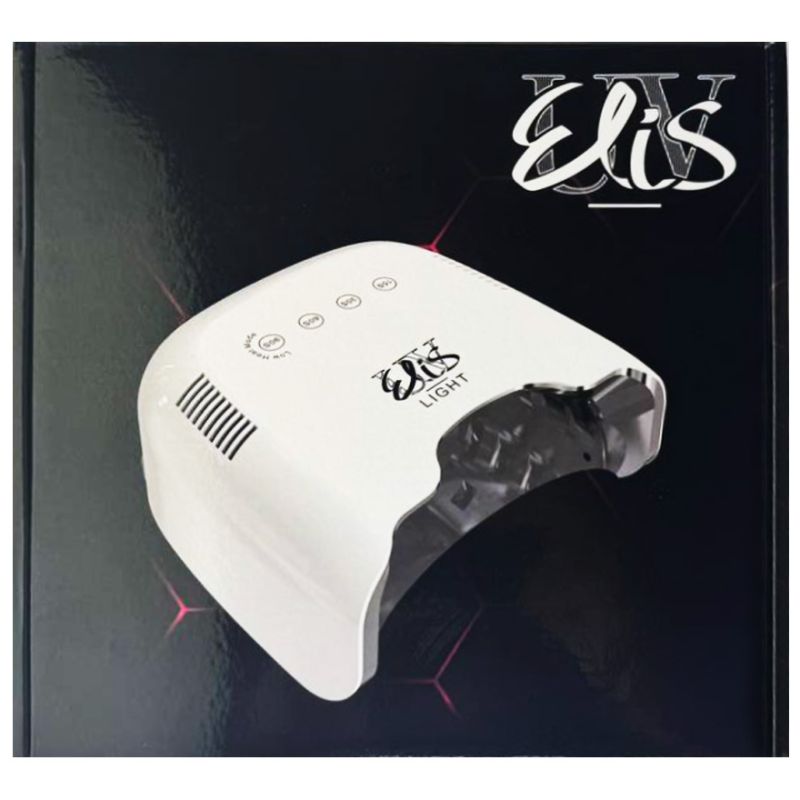 Elis UV Професійна дзеркальна LED+UV лампа для манікюру та нарощування нігтів LIGHT (гарантія 18 місяців)