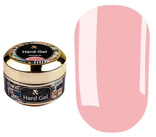 15 ml - Hard gel - Cover Rose