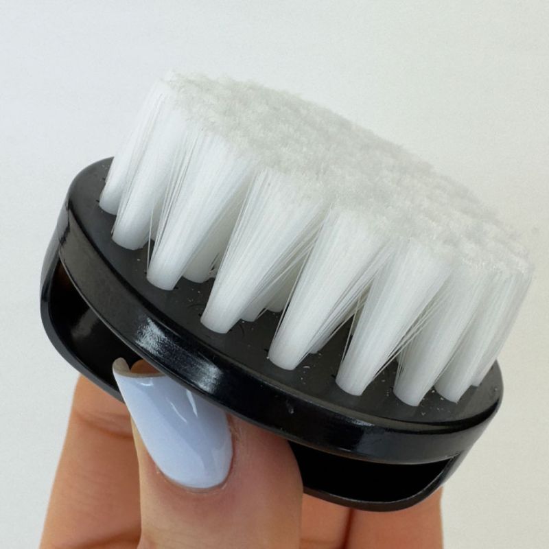 Molekula Round dust brush, black