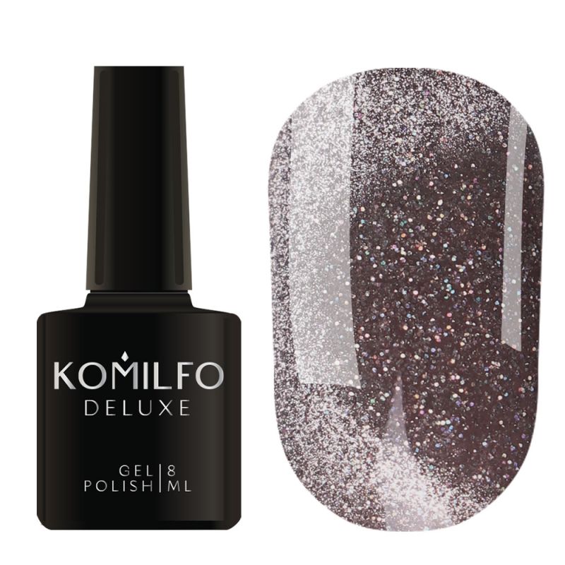Gel Polish Komilfo Luminous Cat Eye 003 (coffee), 8 ml