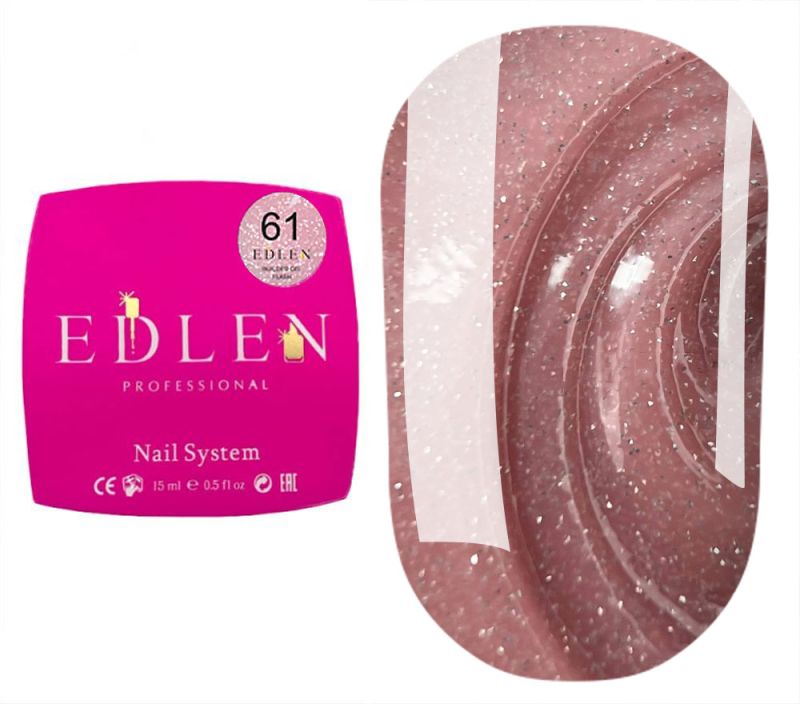 Edlen Гель для ногтей Builder gel Flash 61, 15 мл