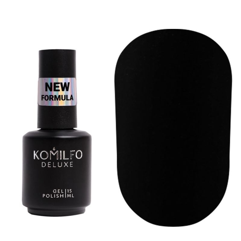 Komilfo No Wipe Matte Top NEW FORMULA - matte top for gel polish without a sticky layer, 15 ml