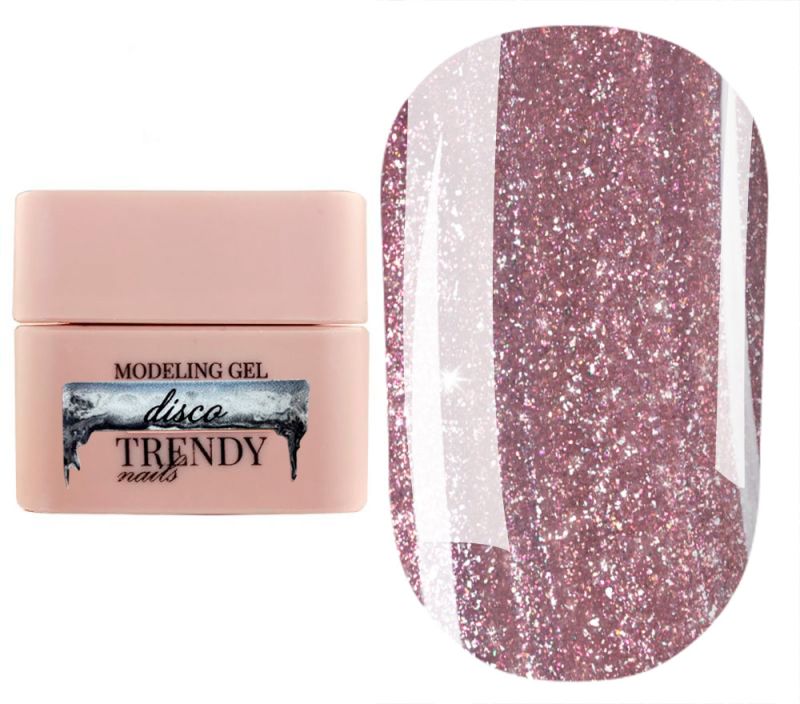 Trendy Nails Гель для ногтей Modeling Gel DISCO, 15 мл