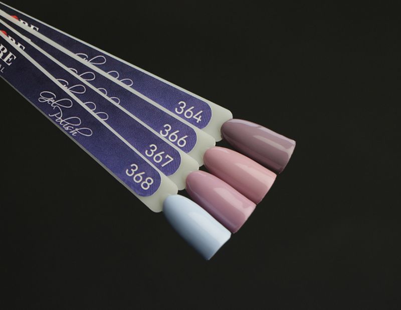 Gel varnish ADORE Professional No. 364 (smoky gray-lilac, enamel), 7.5 ml