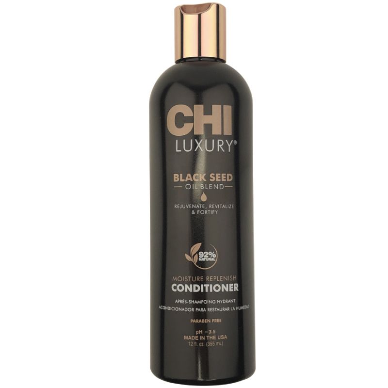CHI Luxury Black Seed Oil Moisture Replenish Conditioner Увлажняющий кондиционер с маслом черного тмина, 355 мл