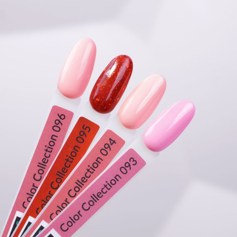 Kira Nails gel varnish No. 096 (pink, neon), 6 ml