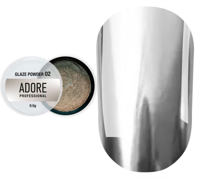 ADORE Втирка для нігтів Glaze Powder №02, 0.5г