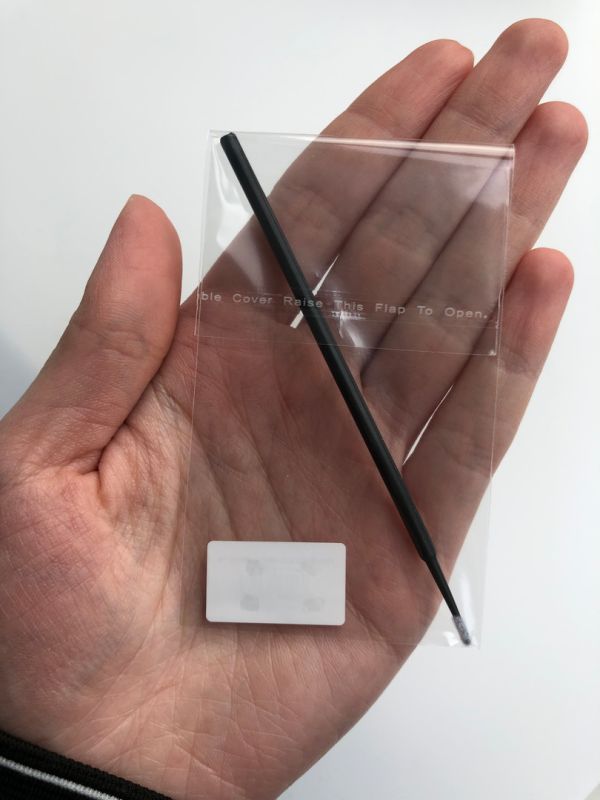 Microbrush for eyelash extension and removal, 1 pc