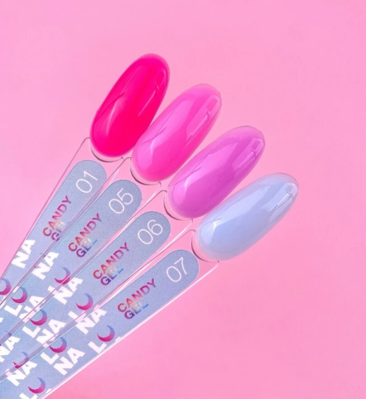 LUNA Candy Gel No. 07 (light blue), 15 ml