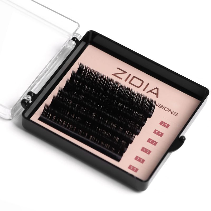 ZIDIA Premium Lash Extensions 6 tapes - M0.1 x 11 mm