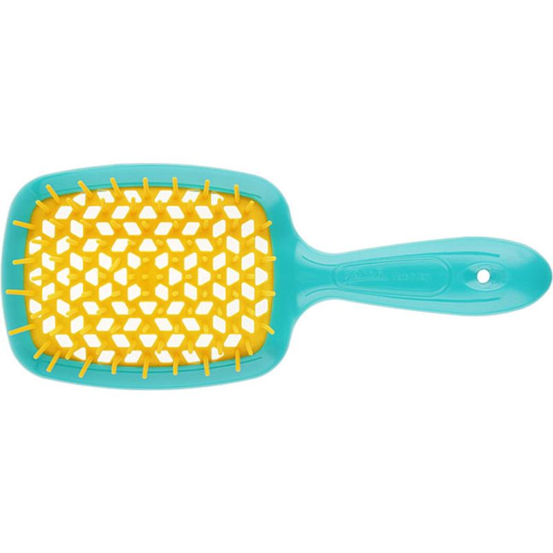 Superbrush - Classic - turquoise with yellow