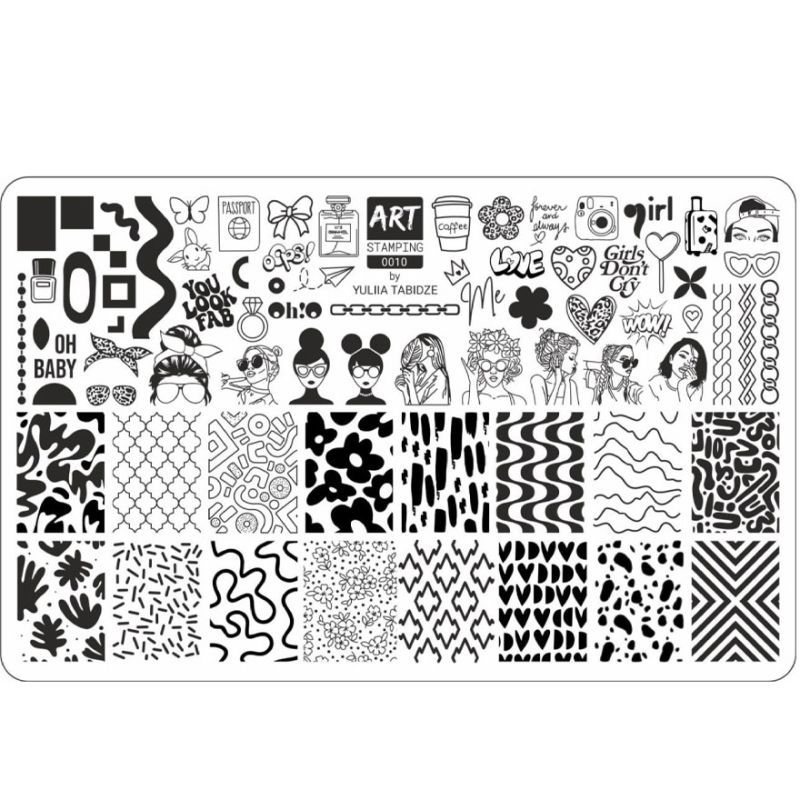 ArtStamping&Vakula Пластина для стемпинга 010