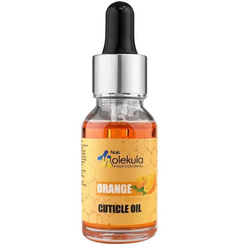 Molekula Cuticle oil with an orange aroma, 15 ml