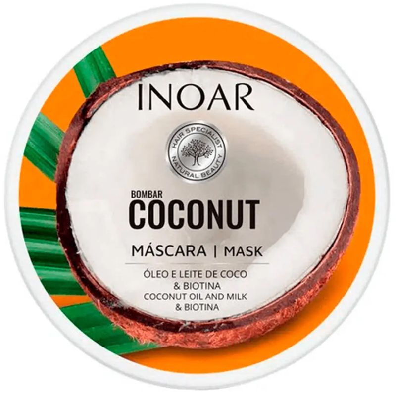 Inoar Bombar Coconut Hair Growth Mask "Coconut", 250 ml
