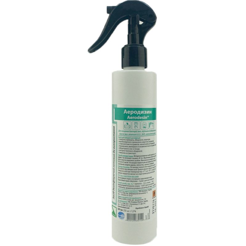 Aerodezin with spray - means for quick disinfection of instruments, 250 ml