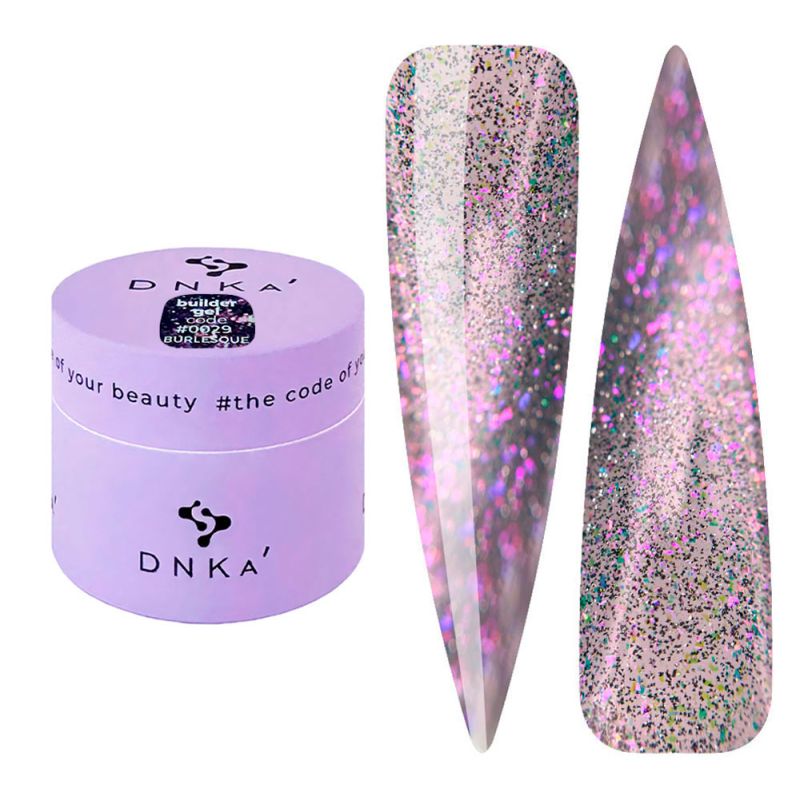 DNKa Гель для ногтей Builder Gel 00029 Burlesque, 15 мл