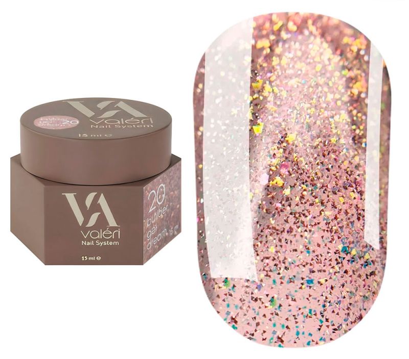 Valeri Гель для нігтів Dream Builder Gel 20, 15 мл