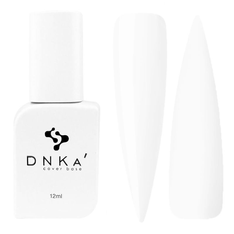 DNKa Гель-лак для нігтів ULTRA WHITE NEW FORMULA, 12 мл