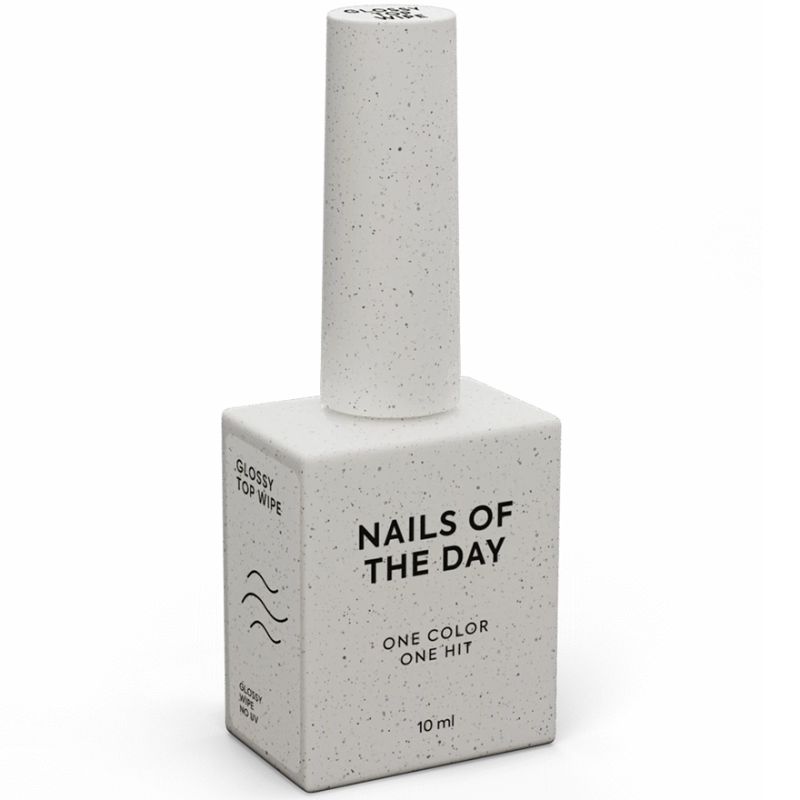 Nails Of The Day Top Glossy nail top - glossy top with a sticky layer, without UV filters, 10 ml
