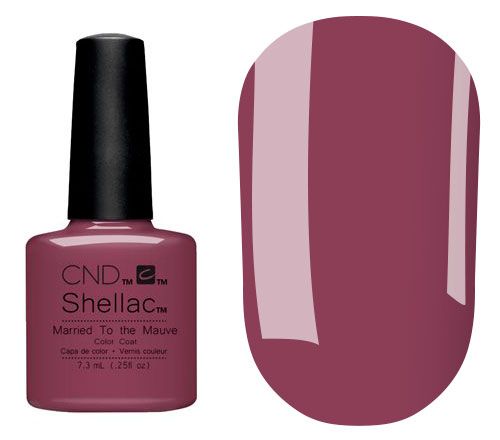 СND Shellac Gel Polish, Married To Mauve, 7.3 ml