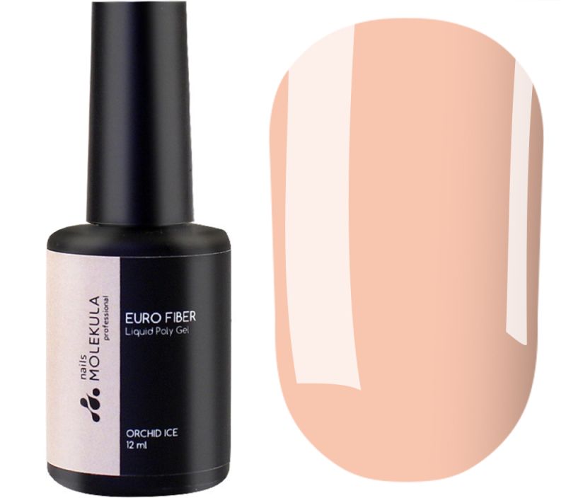Molekula Гель для ногтей Euro Fiber Gel Phoenix Sand (песок Феникса), 12 мл