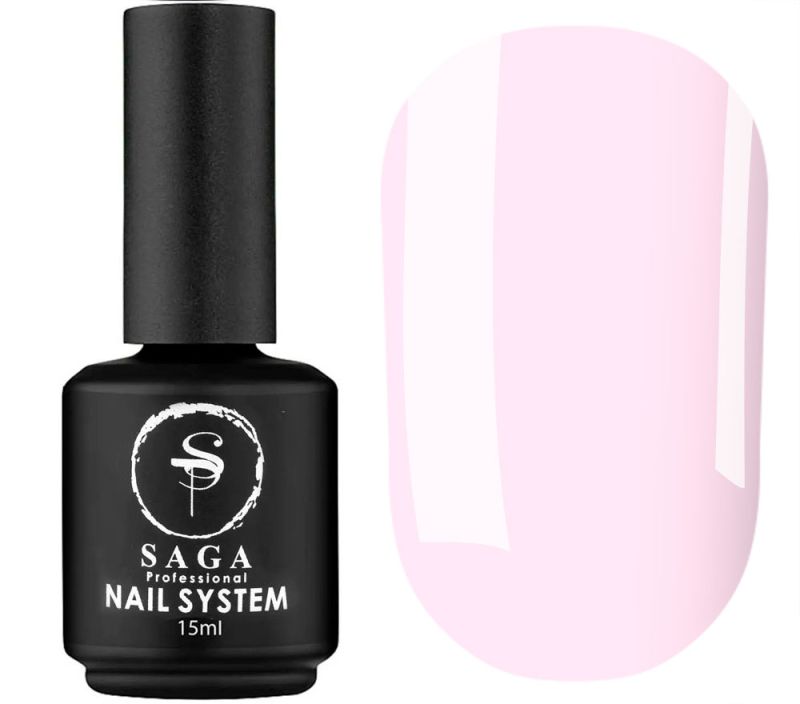 SAGA professional LIQUID GEL 10 (сливочно-розовый), 15 мл