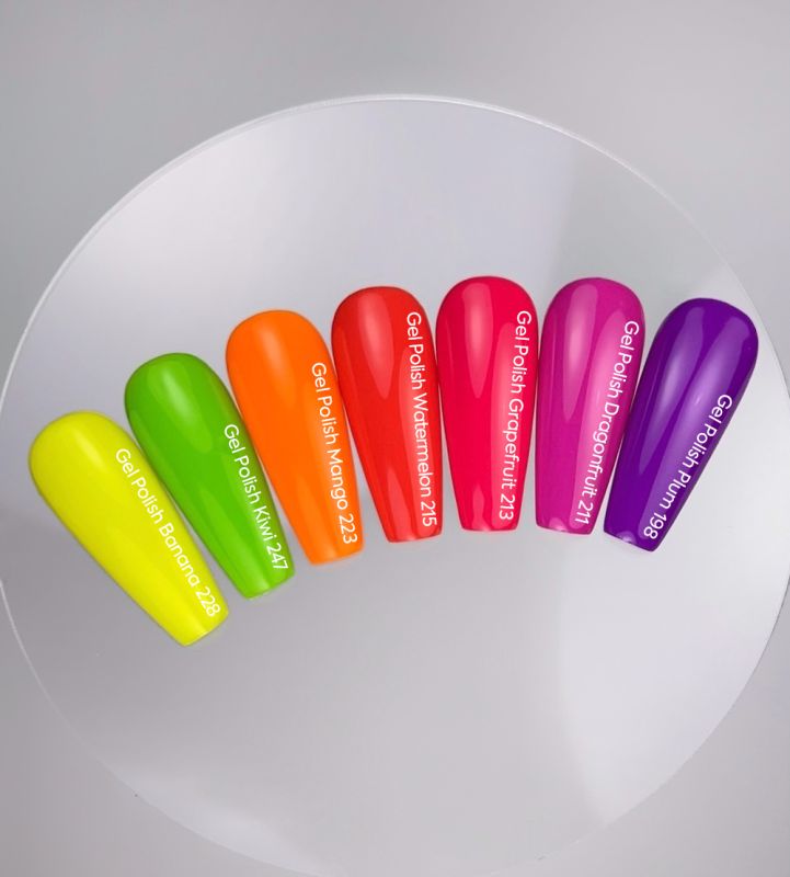 Nails Of The Day Гель-лак для нігтів Summer Plum, 10 мл
