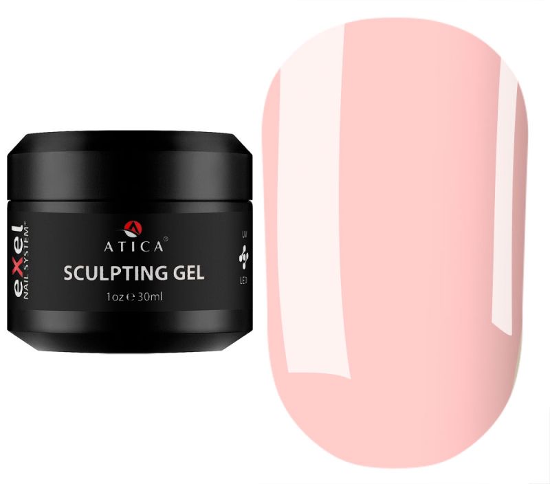 Atica Моделюючий гель Sculpting Gel Rose 04, 30 мл