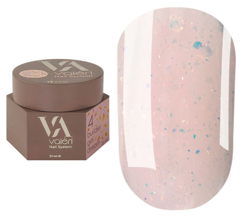 Valeri Гель для нігтів Dream Builder Gel 04, 15 мл