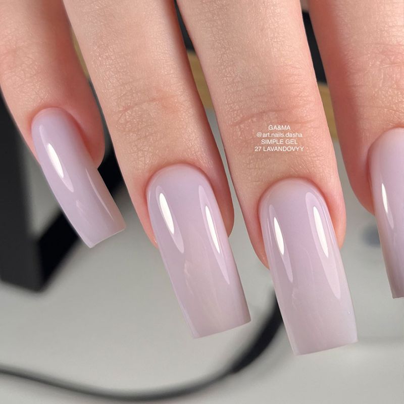 GA&MA Гель сімпл Simple gel 027 Lavandovyy, 15 мл